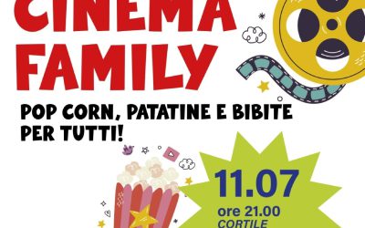 “I GIOVEDI’ DEL BORGO” – CONTINUANO CON : CINEMA FAMILY = popcorn, patatine e bibite per tutti!!!!!