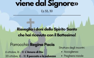 Avvisi della settimana dal 3 Novembre – Regina Pacis